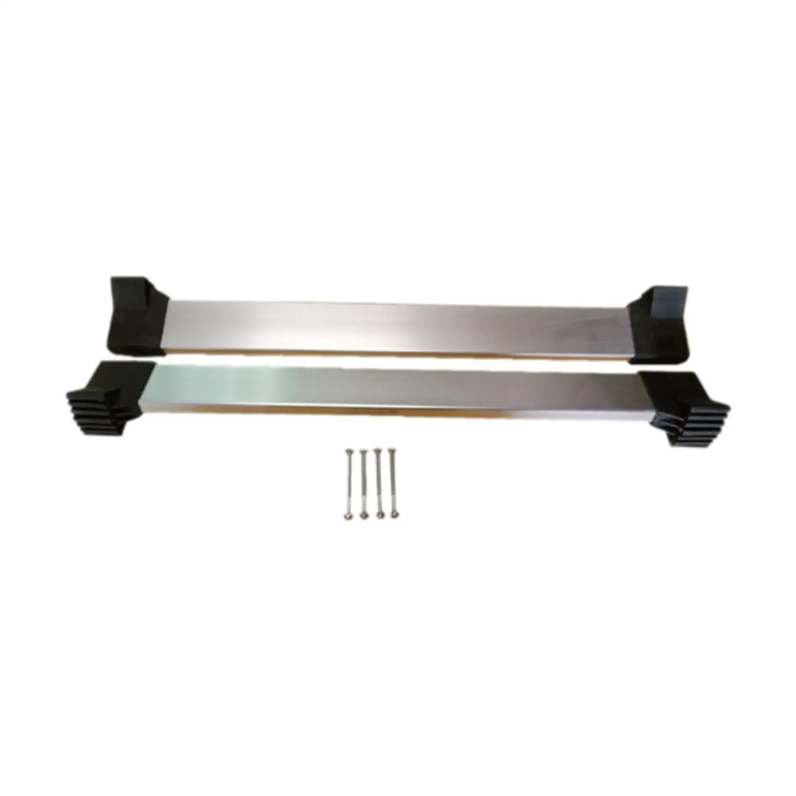 Telescoping Ladder Balance Bar Portable High Performance Length 63cm with Ladder Feet Covers Household Use for Extension Ladder