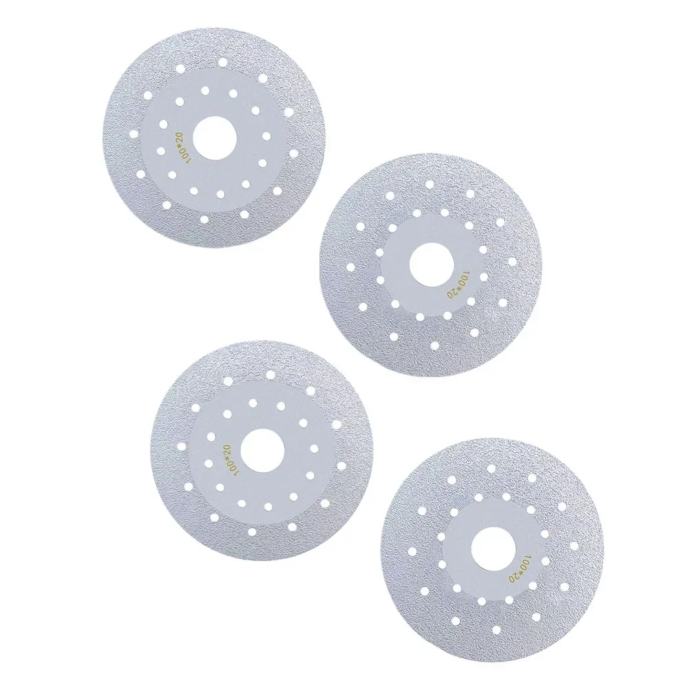 100mm 4inch Cutting Blade Rock Slabs Cutting Disc Diamond Saw Blade Grinding Disc Polishing Cutting Grinding Wheel Discs
