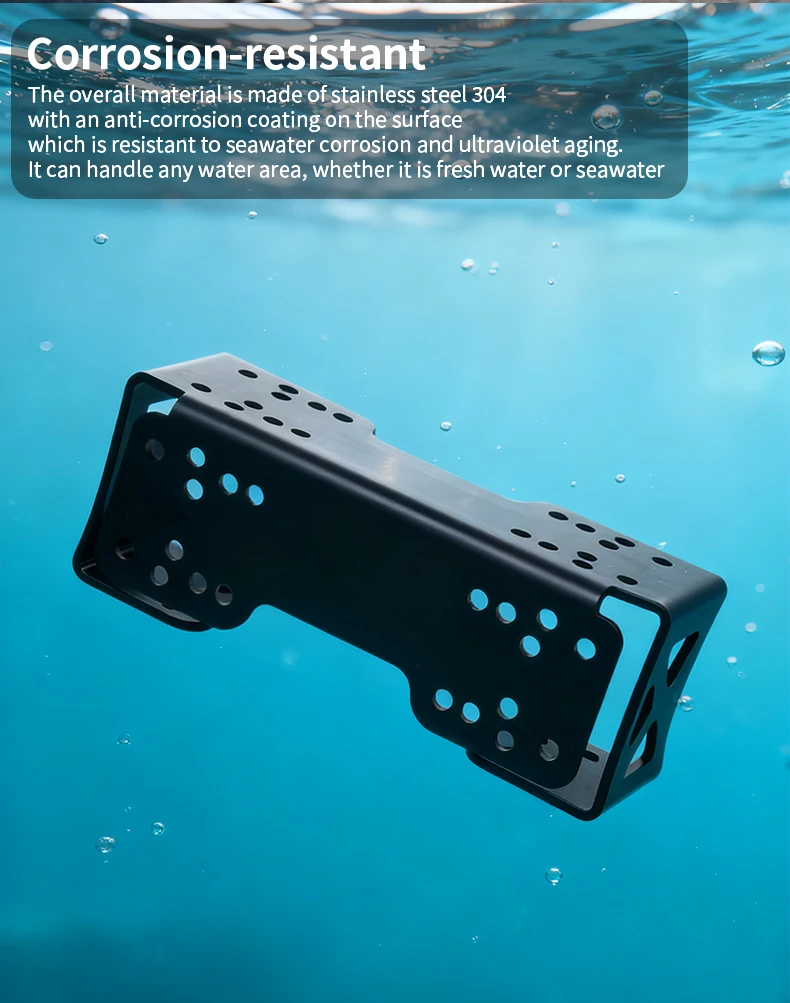VINmounts Schwerlast-Metall-Montagehalterung Universelle Geräteunterstützungsplatte für Marine-, Fahrzeug- und Industriegebrauch – Detail 3