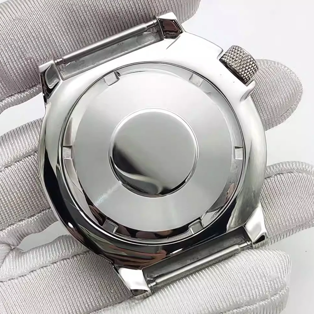 NH35 Cassa 42MM Cassa per orologio in acciaio inossidabile + braccialetto per NH35/NH36/NH38/NH70/4R Movimento Shell Cinturino per orologio adatto quadrante da 29 mm