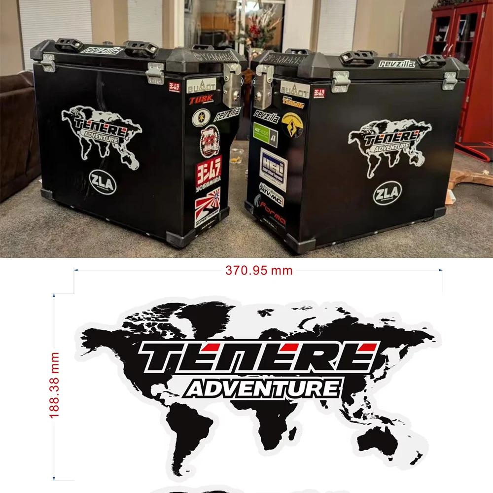 

For Yamaha Tenere 700 1200 1200XT 1200Z ADVENTURE TOURING SUPER Tank Pad Gas Fuel Oil Protector Trunk Luggage Stickers 2018 2019