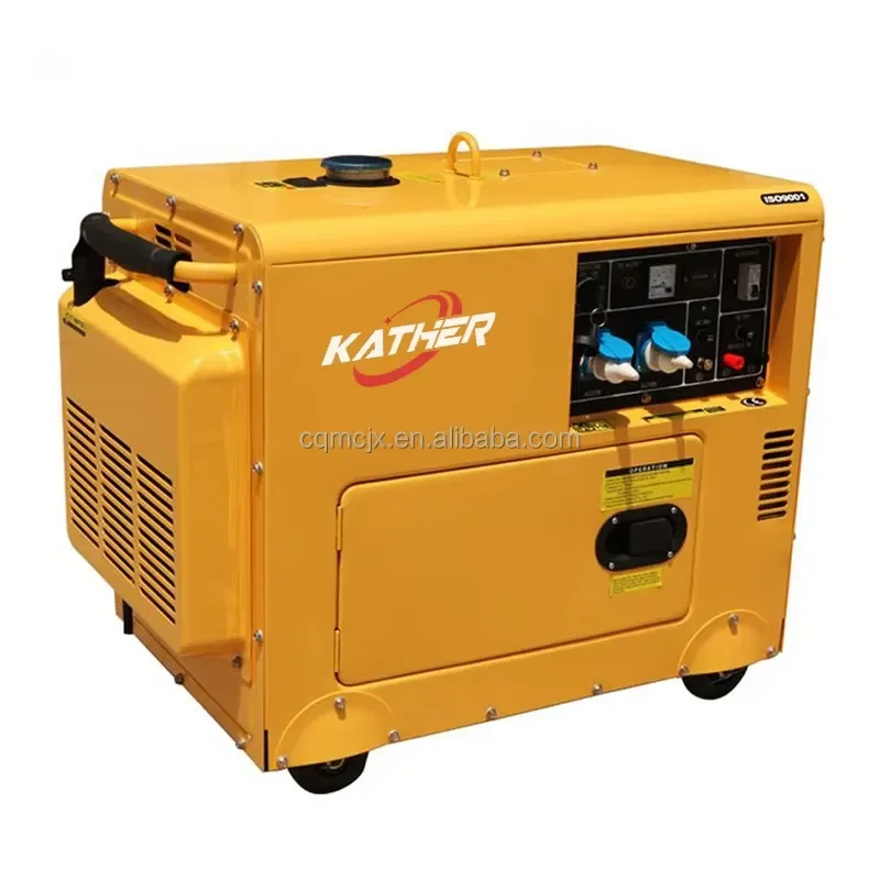 3kva 5kva 6kva 8kva 10kva Super Silent Generator 12kw 15kw 20kw Generators Soundproof Ats Automatic Start