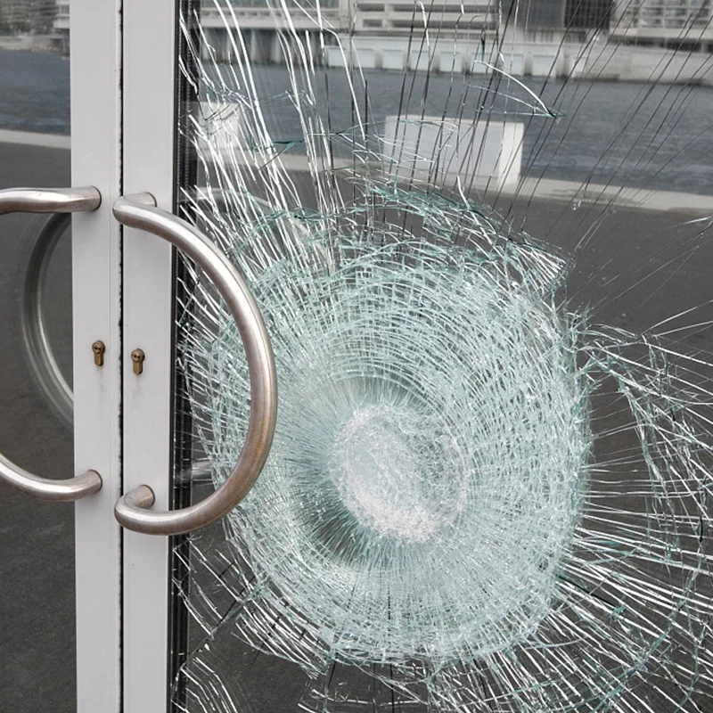 

12 Mil Safety Film for Building Glass Heat Insulation UV IR Rejection protection Fading