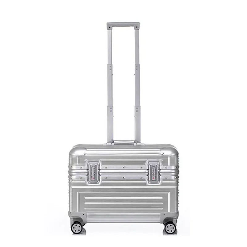 Aluminum Frame Upper Flip Rod Travel Luggage Camera Longcase