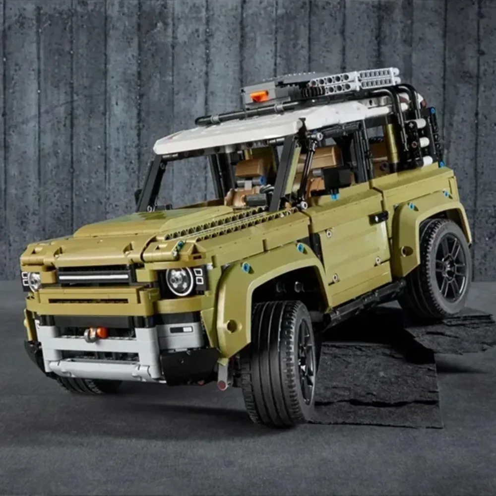 2025 NEW 2573pcs Technical Land Supercar Off-Road Defender Sports Car Building Blocks 42110 Vehicle Bricks Toys Kids Gift