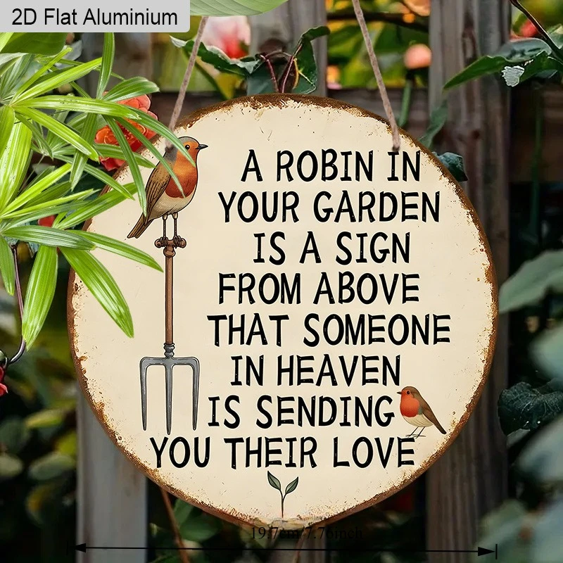 Round Memorial Garden Suitable for Loss of Loved Ones - 