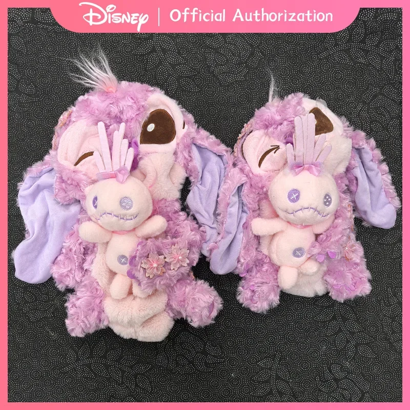 

Cartoon Rose Scrump Soft Stuffed Doll Anime Birthday Gift 35CM-70CM Disney Lilo & Stitch Semi-finished Shell Leather Plush Toy