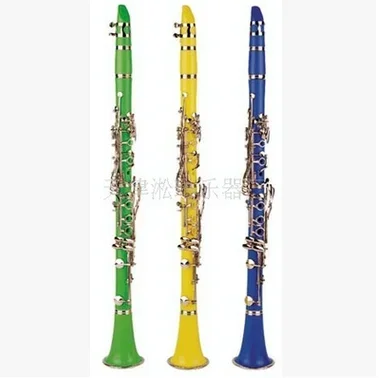 

clarinet colorful clarinets ABS color Bb 17 keys stock goods from others order cheaper prices but very well play