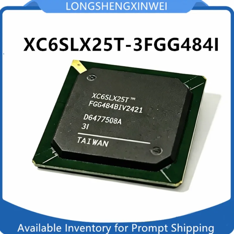 1PCS New XC6SLX25T-3FGG484I BGA484 Programmable Logic Chip IC Original in Stock