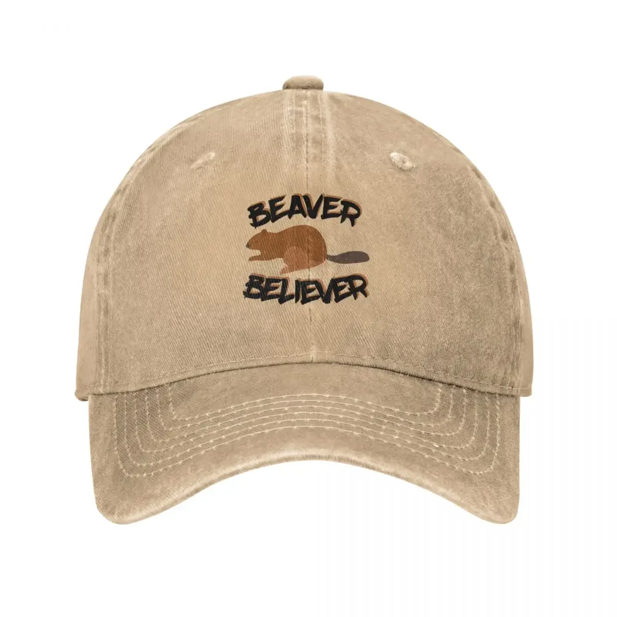 Beaver Believer Baseball Cap derby hat Beach Outing Kids Hat hard hat Woman Hats Men's