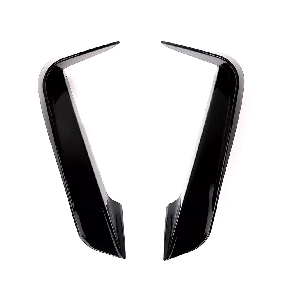

Car M Style Front Lip Spoiler Splitter Gloss Black A Pair Front Separators For Bmw F30 F31 3 Series 12-2018 Exterior Parts