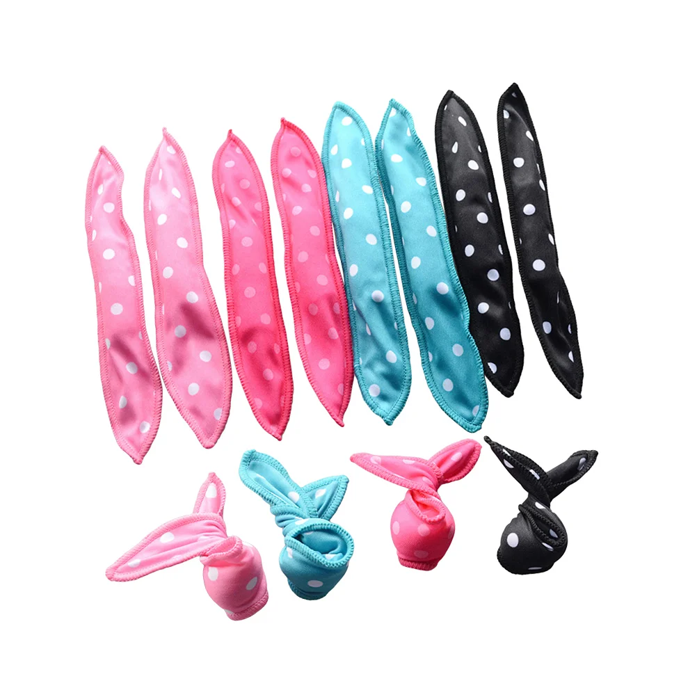 15Pcs Hair Curler Sponge Hair Rollers Hair Styling DIY Tool for Women (Random Color) hair curlers sponge hair curlers