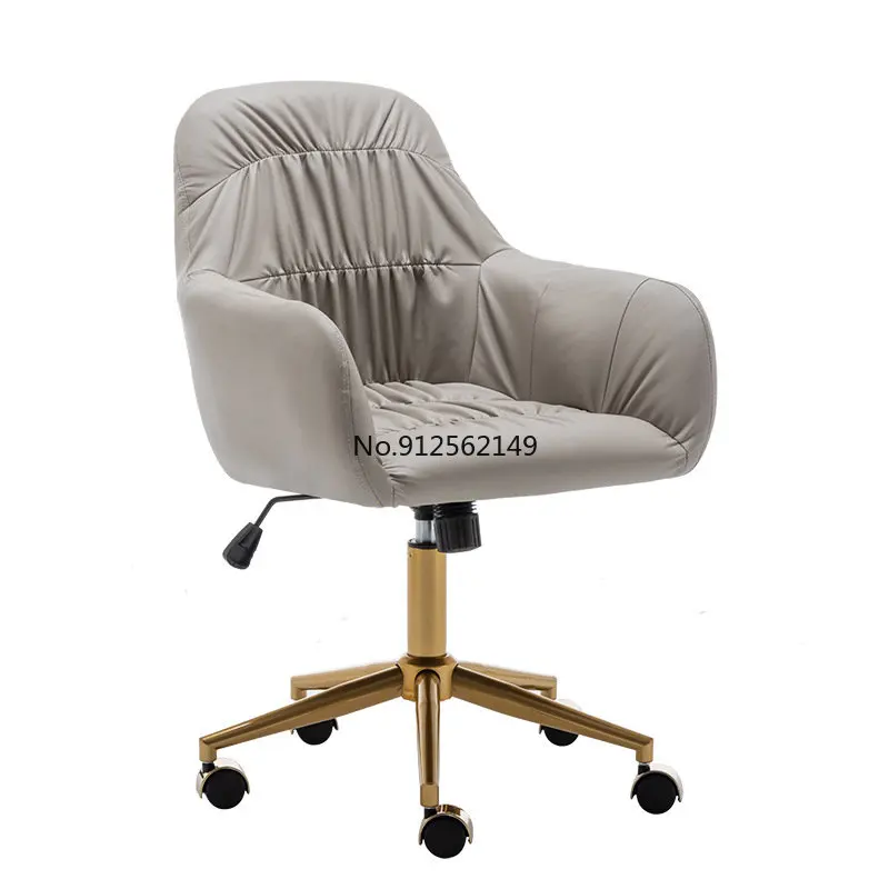 Simple comfortable sedentary office chair study chair student backrest study home computer swivel gamer chair office furniture