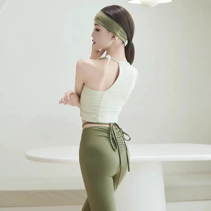 comfortable-latin-dance-practice-set-high-elasticity-cotton-suit-body-shaping-slimming-performance-fashion-show-children's-wear