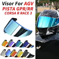 Motorcycle Helmet Visor for AGV PISTA GPR GPRR CORSA R RACE 3 Helmet Shield Uv Protection Windshield Casco Moto Accessories