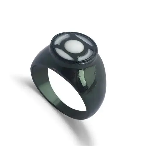New Green Lantern Movie Night Light Ring Magic Ring Comic Film Surrounding Gift Activity Glow in the Dark Ring Fashion Jewelry