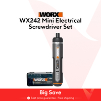 Worx 4V Mini Electrical Screwdriver Set WX242 WX241 WX240 Smart Cordless Electric Screwdrivers USB Rechargeable Hand Drill Tools