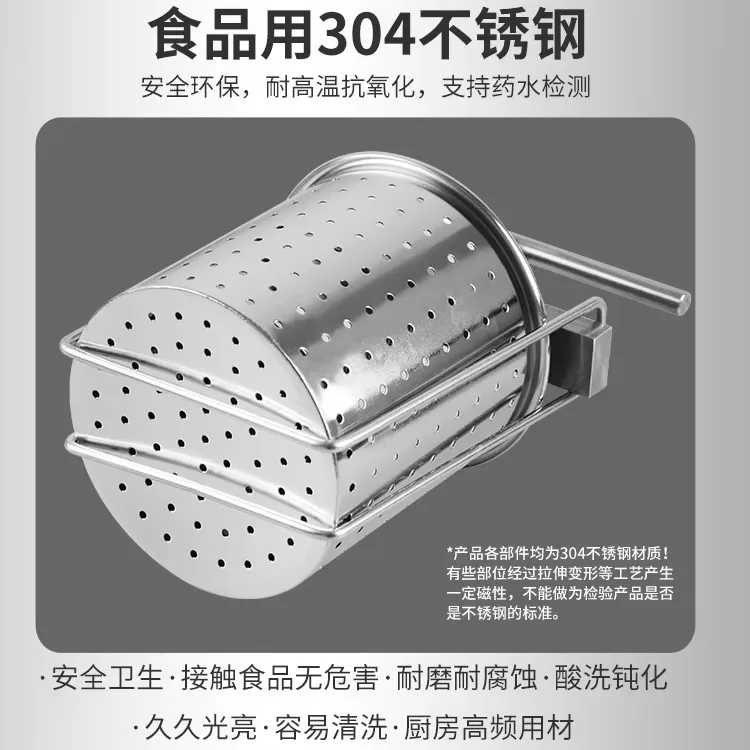 Manual 304 stainless steel water extruder, vegetable filling, household pressing, vegetable filling grape skin pomace separation