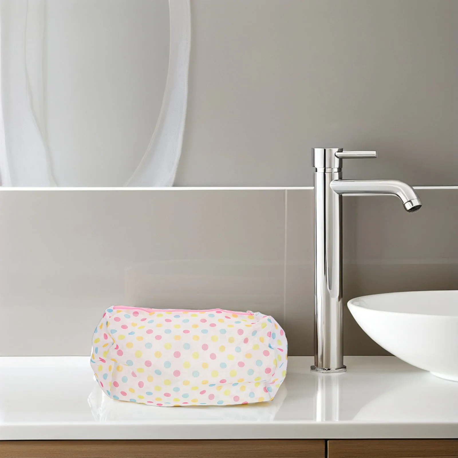 

3Pcs Zippered Fine Mesh Laundry Bags for Delicate Garments Sweaters Woolens Lingerie Washable Pouches Heavy Duty Mesh Bag