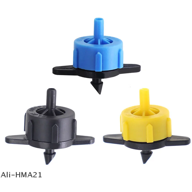 

【H】30 Pcs Pressure Compensating Drip Emitters Micro Connectors 2L/4L/8L Premium Drippers Garden Irrigation System