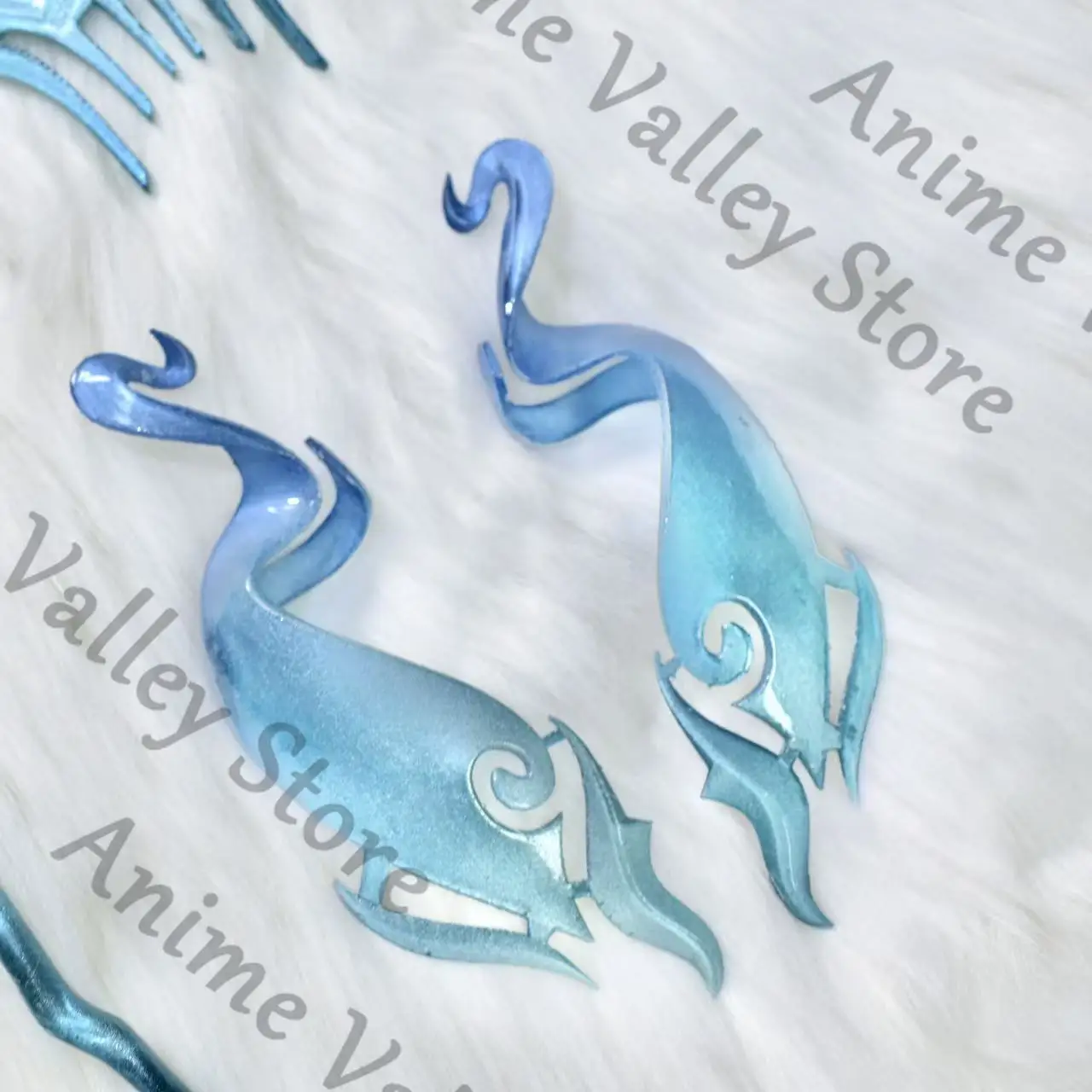 Anime Wuthering Waves Qingxiao Cosplay Kopfschmuck Requisite Cartoon Haarnadel Kämme Stäbe Zubehör Halloween Comic Ausstellungsrequisiten