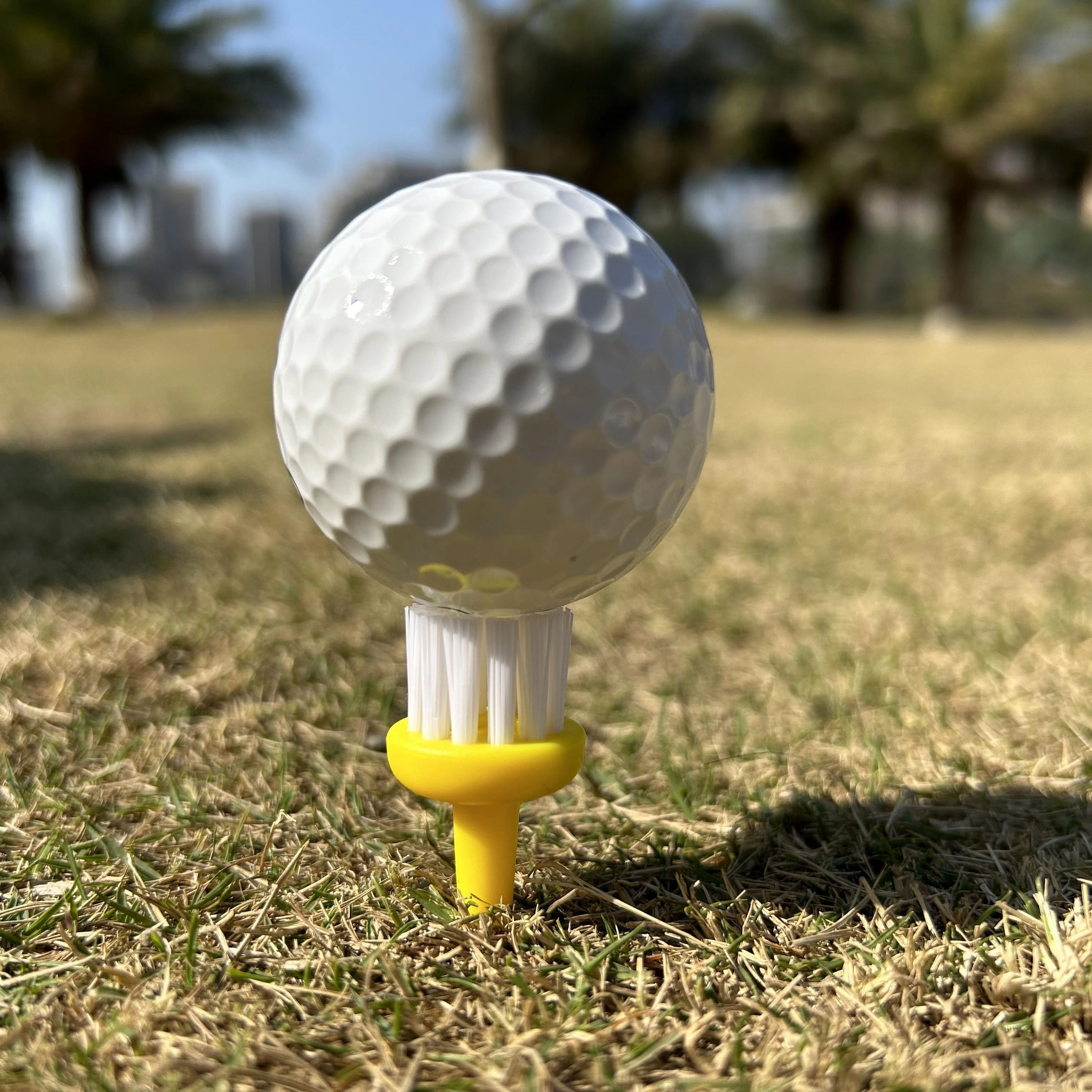 2 palline da golf Tee golf club spazzole per la pulizia spazzola da golf a bassa resistenza stile leggero golf club slot spazzole per la pulizia