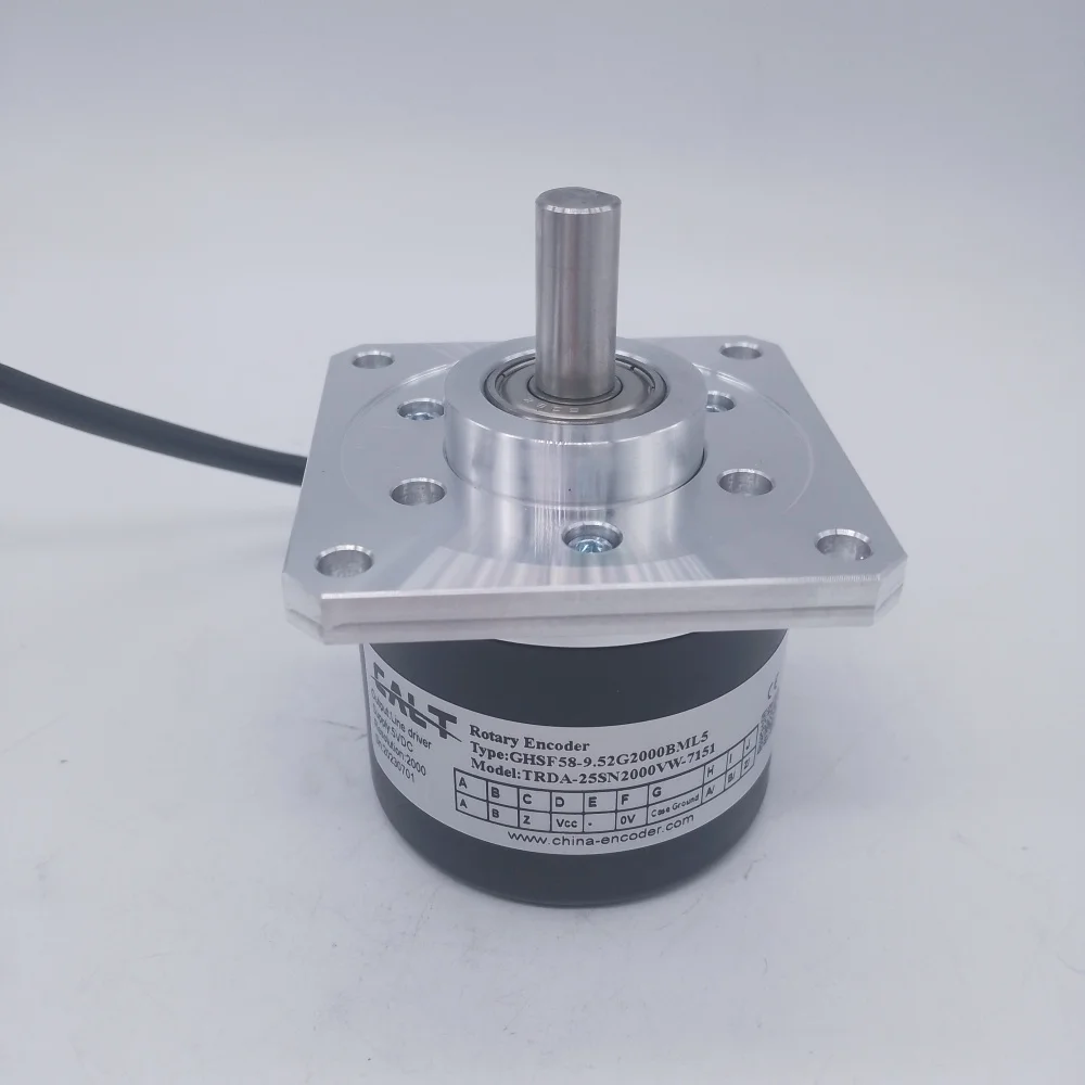 

CALT Rotary Encoder GHSF58-9.52G2000BML5Replace for TRDA-25SN2000VW-7151 58MM 58mm Housing Line Drive Output