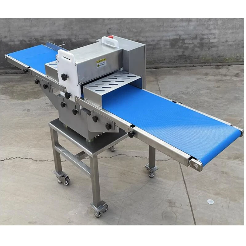 Chicken Cutting Machine Chicken Cube Cutter Automatic Meat Dicer Cube Cutting Machine Meat Dicer Frozen Meat Dicer Cube