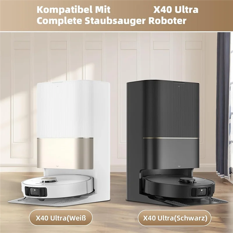 

ASDS-для Dreame X40 Ultra Полный робот-пылесос Основная боковая щетка Hepa-фильтр Швабра Тканевые мешки для пыли Запасные части