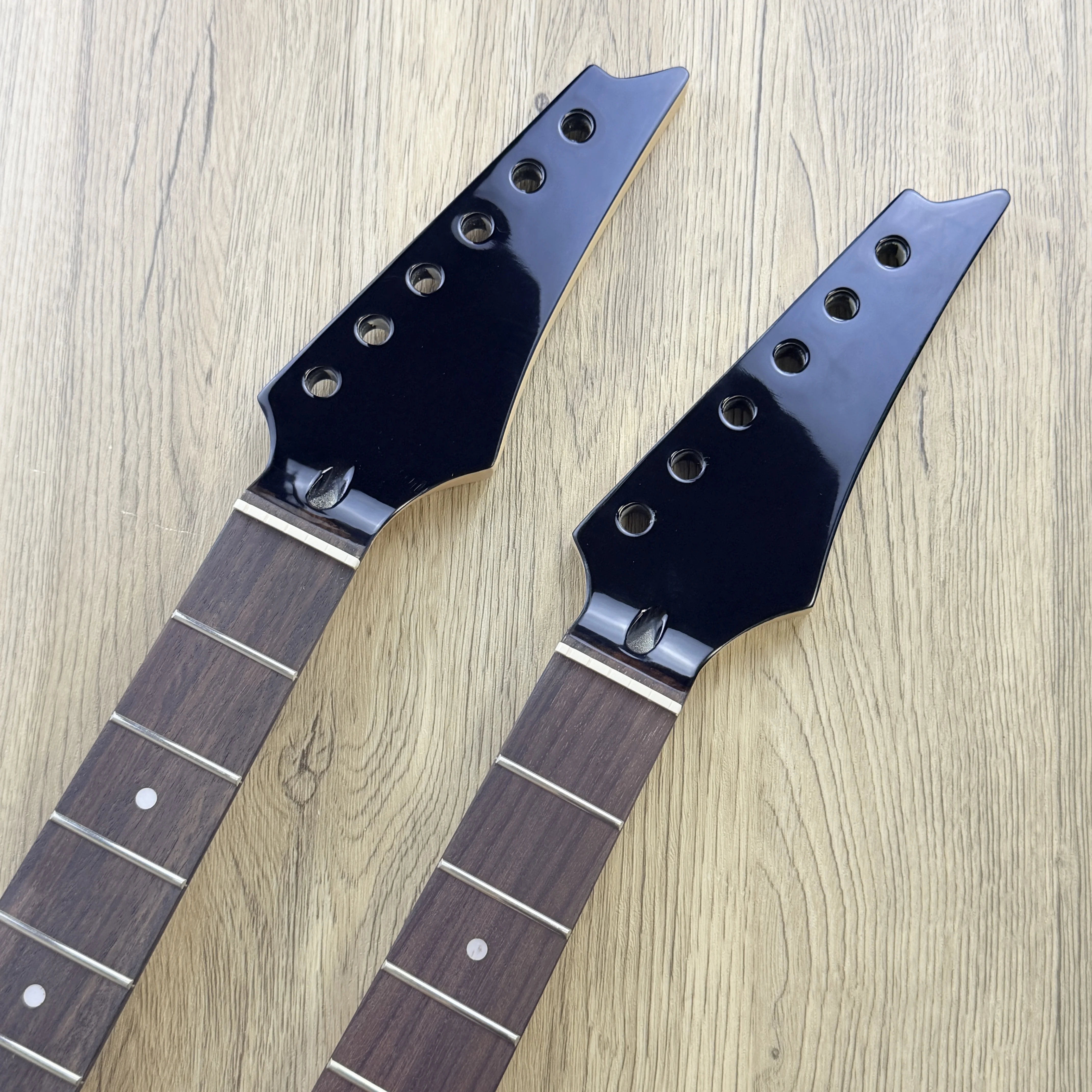 Maple Neck Rosewood Fingerboard Electric Guitar Replacement Neck 22-Fret Guitar Neck for Electric Guitar