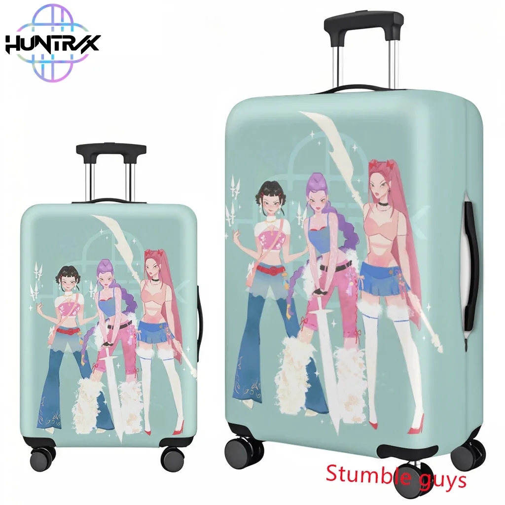 غطاء الأمتعة Anime Kpop Demon Hunters يناسب حقائب السفر مقاس 18-32 بوصة #1