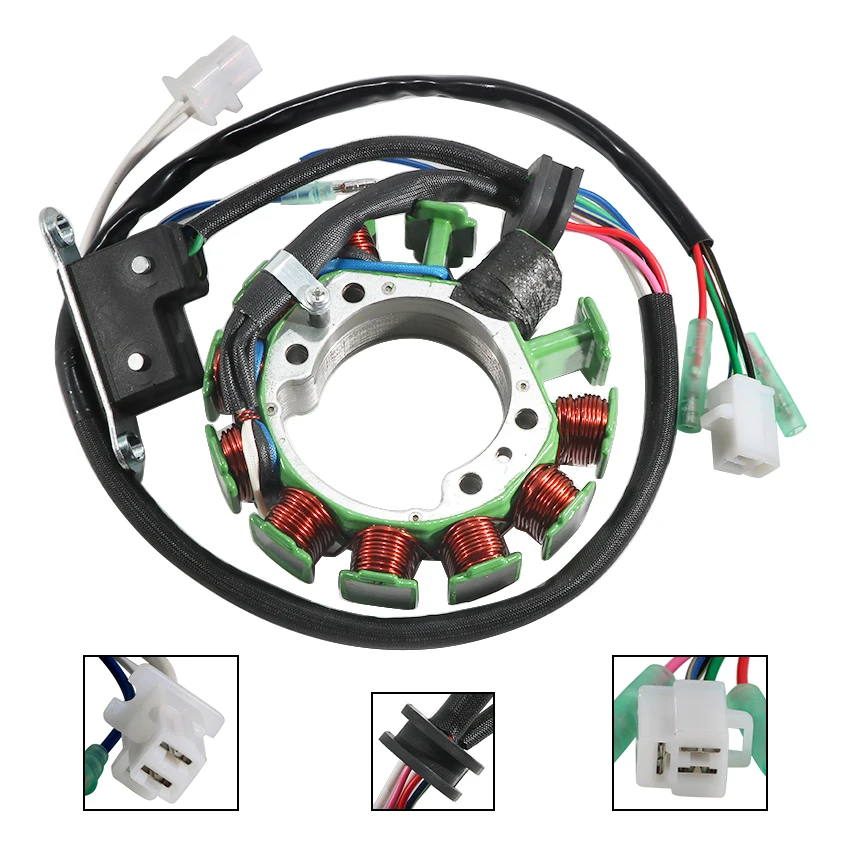 야마하 XT600 47N 43F XT600N 600H 600T 600TC 600U 600UC 600W 600WC 49H 43F 2KF 2NF 용 오토바이 점화 발전기 스테이터 코일