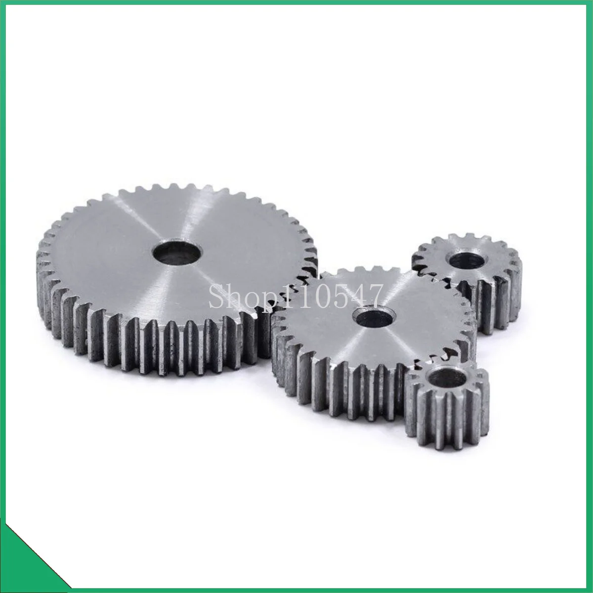 1pc 1M 8T - 60T Pinion Spur Gear 45 Steel 1 Mod Cylindrical Flat Gear 8 12 13 14 15 16 17 18 19 20 21 22 23 24 25 26 2760 Teeth