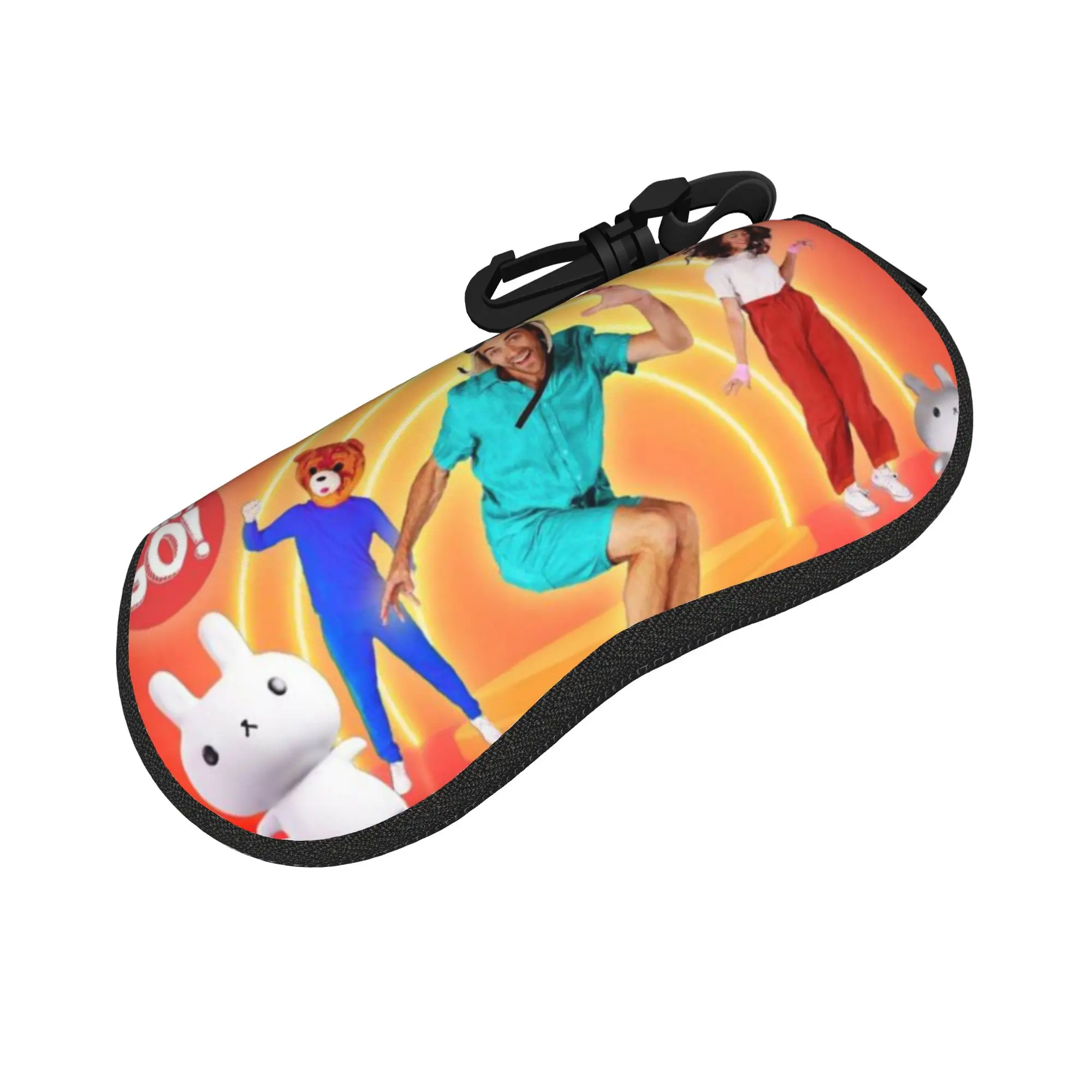 Danny Go Dance Song Glasses Case Gifts For Women  Accessories  Reading Storage Box Print Eye Contacts Case