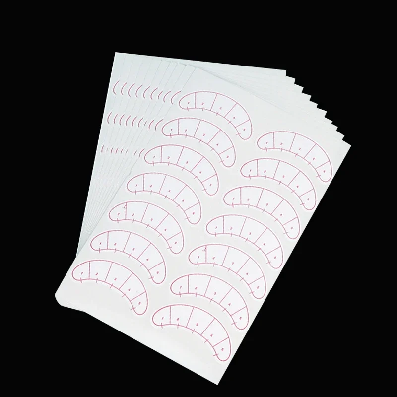 Eyelash Extension Paper Patches Eyelash Under Eye Pads Eye Tips Sticker Wraps Practice Grafted False Eyelashes Makeup 70pairs