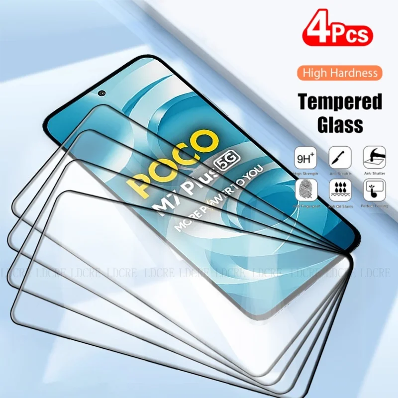 4Pcs For Poco M7 Pl… - image