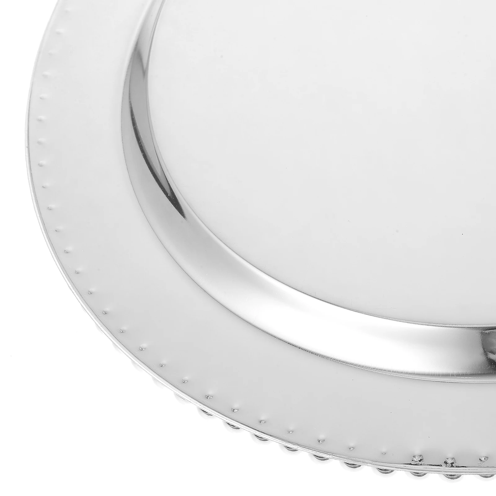 

Retro Style Metal Fruit Plate Iron Dessert Dish Decorative Snack Serving Tray For Banquet Home Hotel Party Supply Dried Fruit