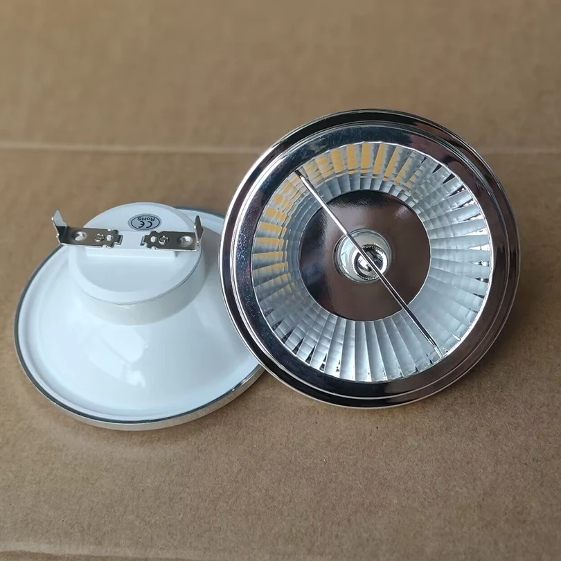 Imagem -06 - Dimmable Led Teto Downlights Graus Spotlight 15w G53 Gu10 Qr111 220v ac 110v dc 12v Atacado