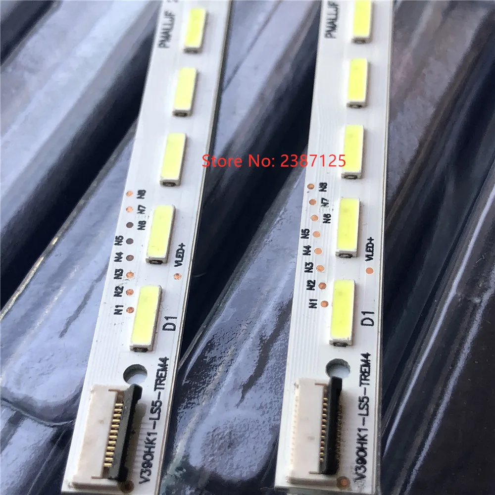 10 Stuks Led Backlight Strip Voor V390HK1-LS5-TREM4 3d39a6000iv Le39a720 LE-39TX2000 LE-39TX3900 LE-39TX6500 TH-L39EM58C TH-L39EM5C