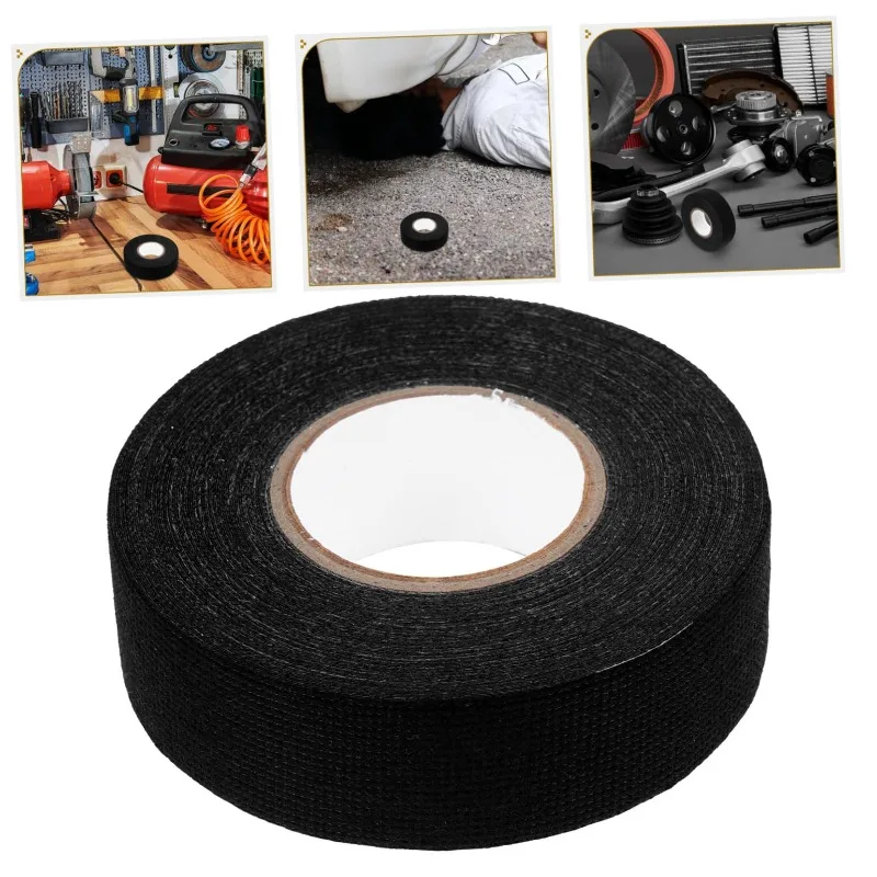 

10 Meter Adhesive Cloth Tape Heat-resistant Flame Retardant Car Cable Harness Wiring Loom Insulation wear resistance Protection
