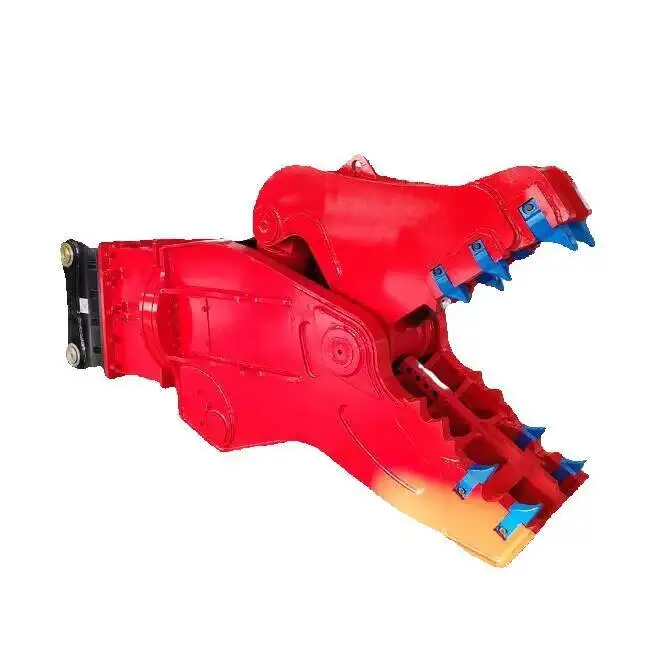 Robust Rotating 809Mm Jaw Opening Replaceable Teeth Concrete Puerizer Rock Stone Demolition Crusher With Strong Bite Force