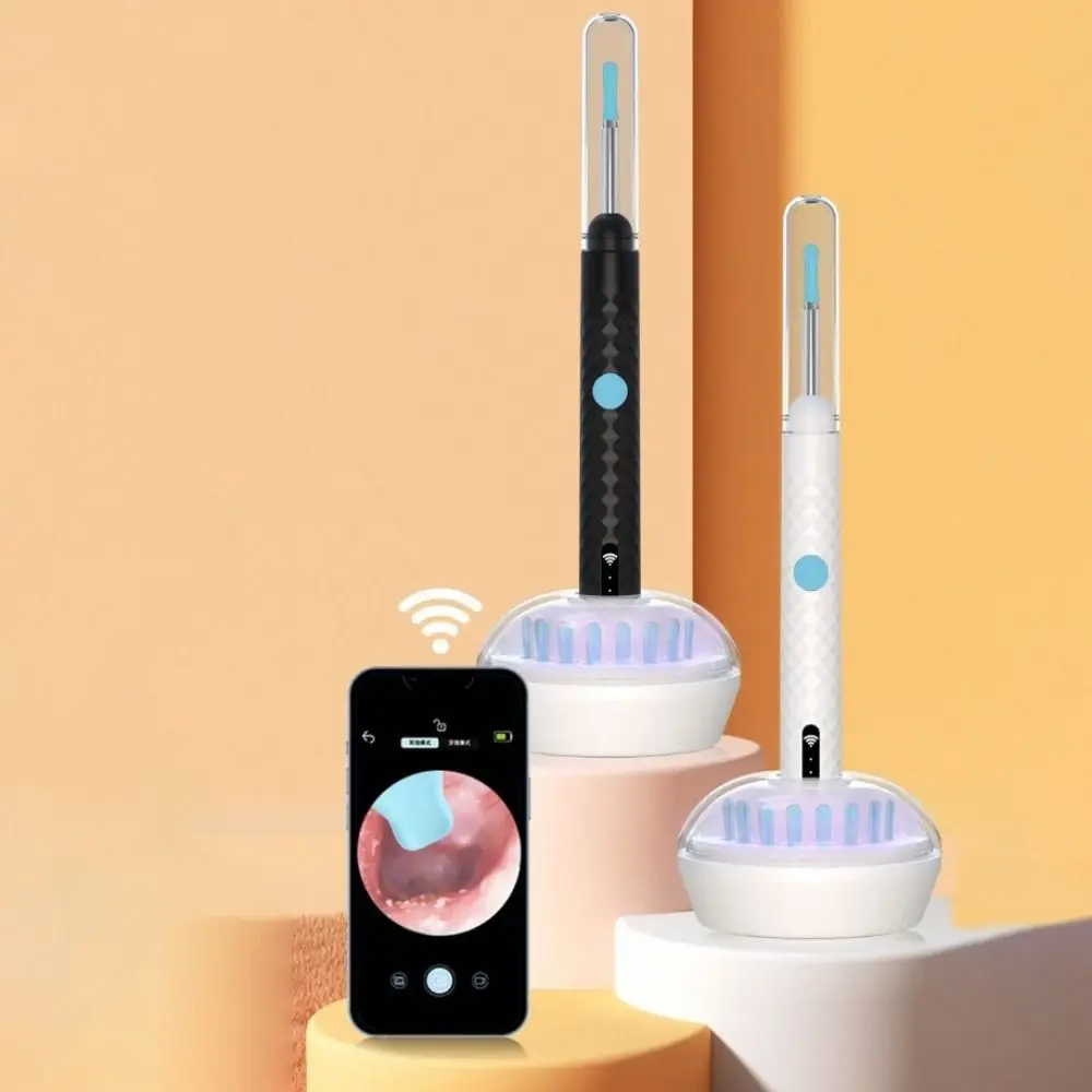 

USB-камера для осмотра ушей с зарядкой, 1080P, ультратонкая 4,2 мм, беспроводной визуальный отоскоп, водонепроницаемая, 6 светодиодов, очиститель для ушей