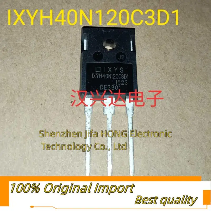 

10PCS/Lot IXYH40N120C3D1 TO-247 1200V 64A IGBT MOSFET Imported Original Best Quality