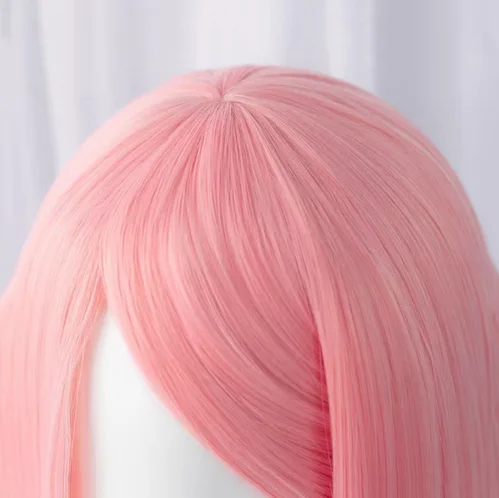 Haruno Sakura peruka do peruki do cosplay kostium mężczyźni krótkie Anime miękkie peruki do włosów na imprezę moda unisex krótka peruka z prostymi włosami