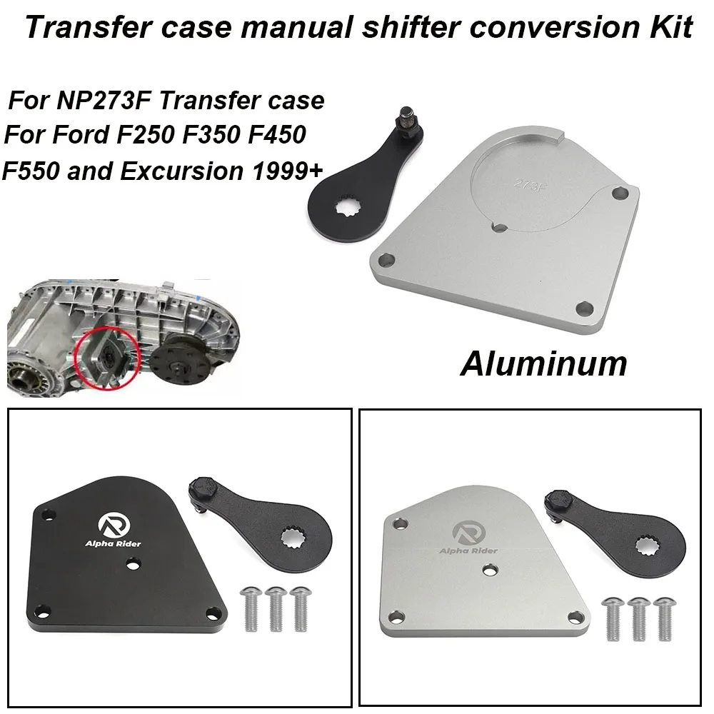 

For NP273F Transfer Case Manual Shifter Conversion Kit For Ford F250 F450 1999+