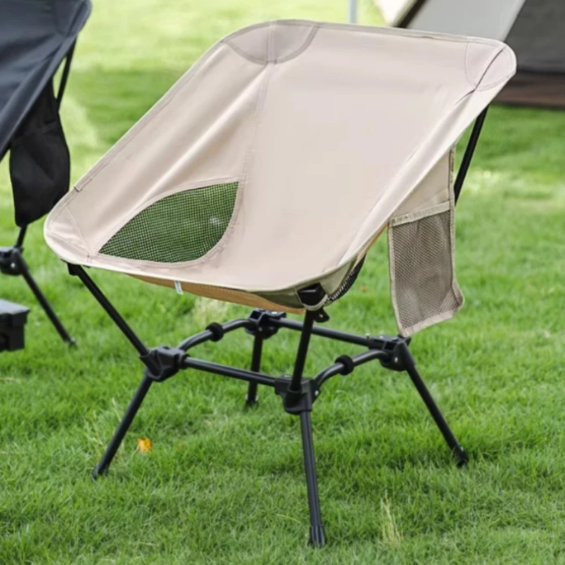 

Low Foldable Camping Chair Lightweight Outdoor Fishing Camping Chair Backrest Backpack Silla Al Aire Libre Sports Entertainment