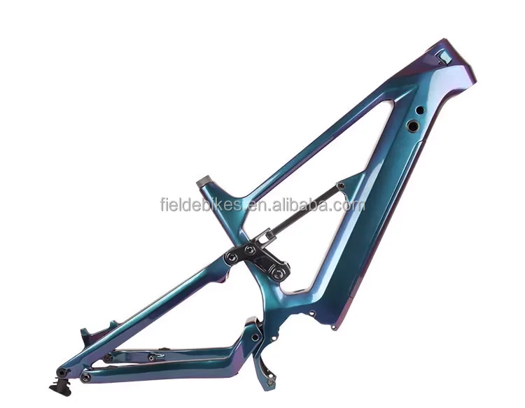 

Dengfu E10 EMTB Full Suspension Carbon Fiber Frame Bafang M510 M560 Mid Motor 840WH Battery UDH 29ER Boost 148*12mm E-bike Frame