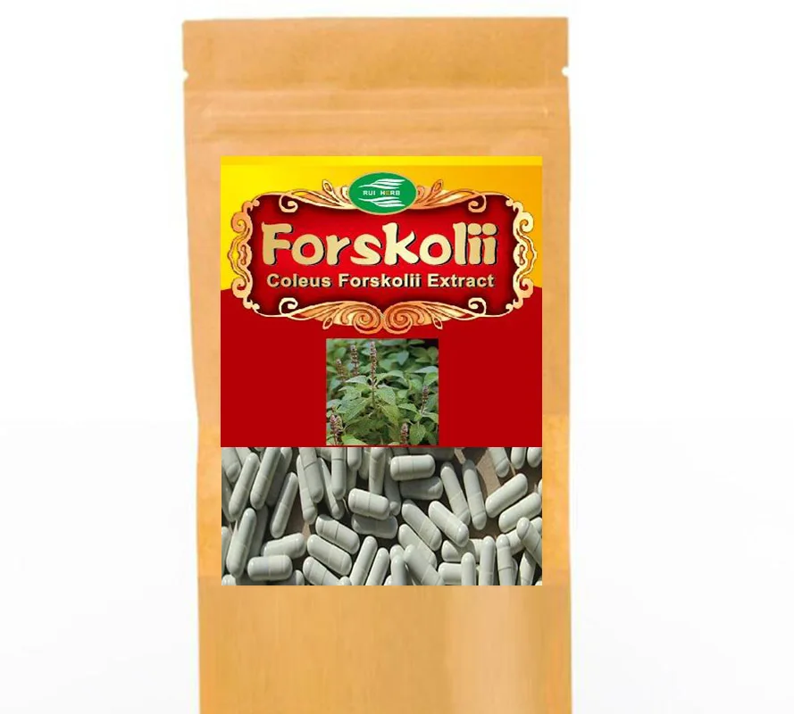 Coleus Forskohlii Root Extract Forskolin Capsule for Weight Loss