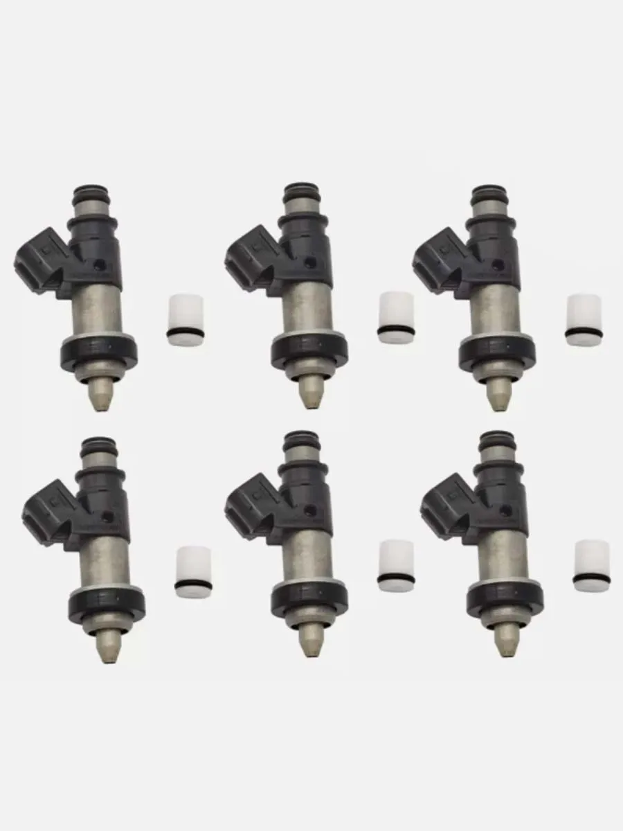 

6pcs FUEL INJECTORS 06164-P8E-A00 For Honda TL CL 3.2L MDX ODYSSEY PILOT 3.5L V6 06164P8EA00 FJ490 155-0365 842-12279 42-12279