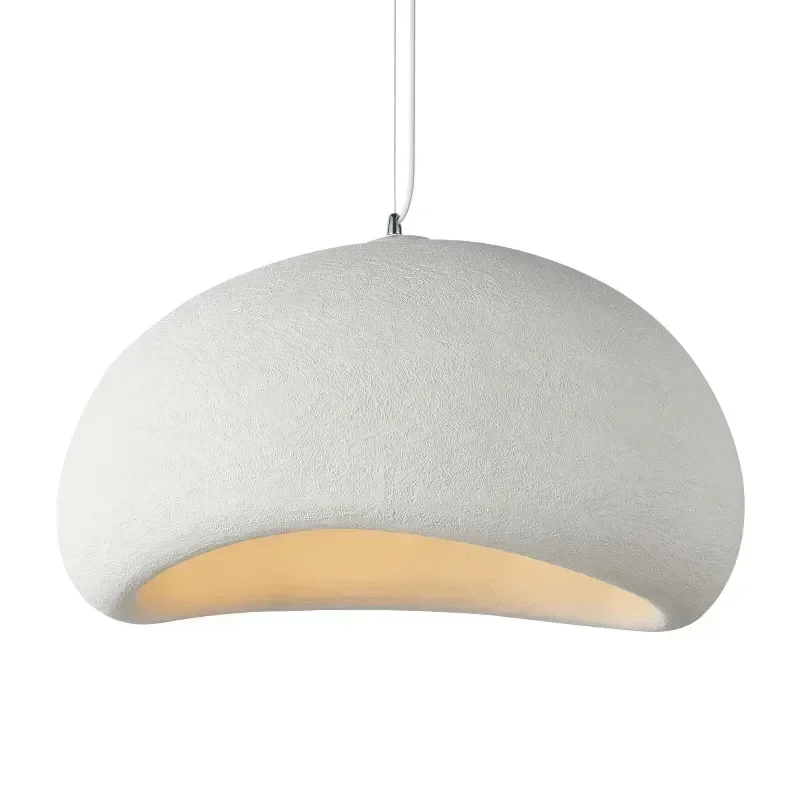 Imagem -06 - Japonês Wabi-sabi Luz Pingente Lustre para Minimalista Moderno Lâmpada Pendurada para Jantar Viver Quarto Bar Decoração de Casa